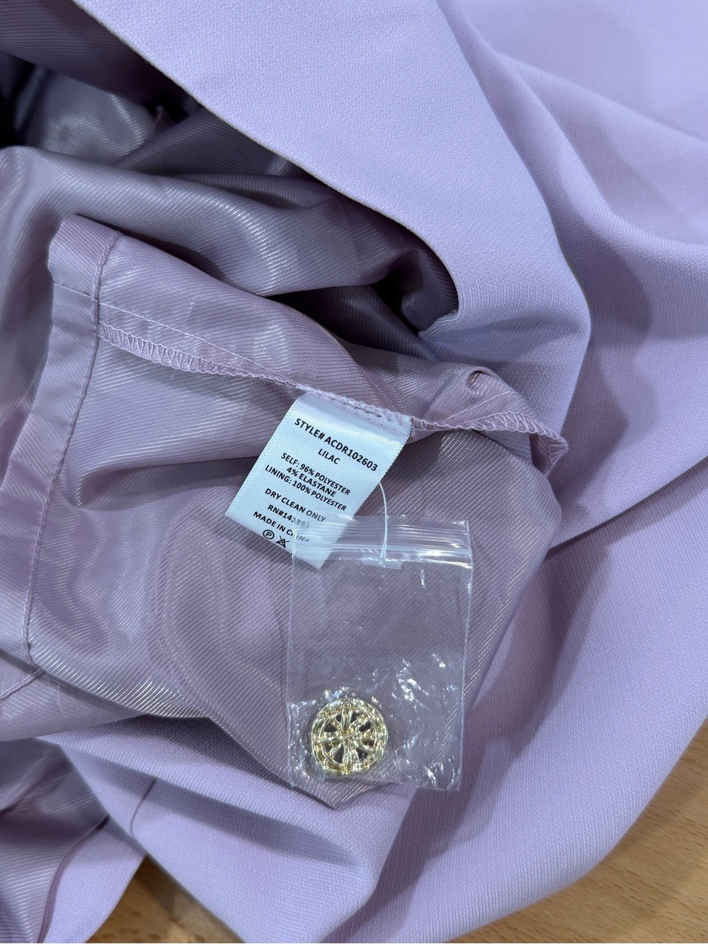 Astr Dilone Vest Mini Dress Lilac Purple Size Medium - Picture 6 of 8